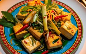 Đậu hũ xào sả ớt – món ăn thơm ngon