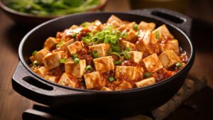 Đậu hũ non sốt thịt băm trứng – món ăn giàu dinh dưỡng