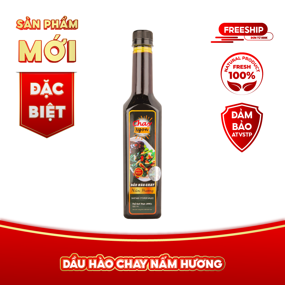 Dầu Hào Chay Nấm Hương Đặc Biệt - 500ml
