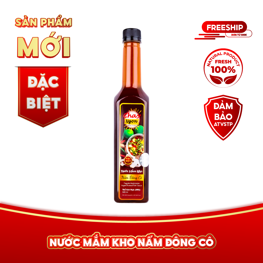 Nước Mắm Kho Nấm Đông Cô Đặc Biệt - 500ml